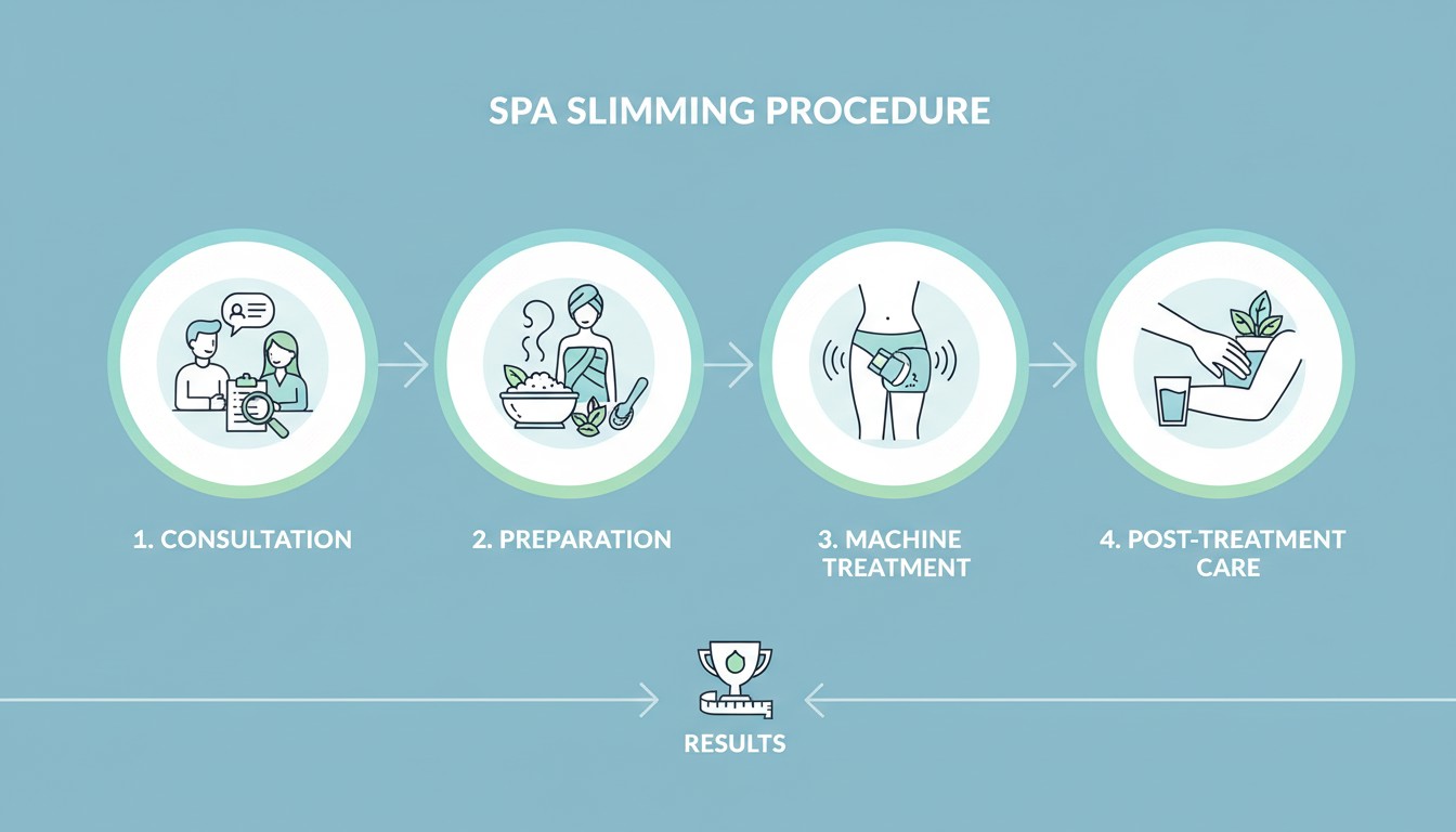 Quy trình thực hiện liệu trình tại các spa giảm béo chuyên nghiệp