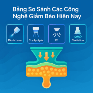 Bảng So Sánh Các Công Nghệ Giảm Béo Hiện Nay ⭐ Phân Tích Chuyên Gia 2025