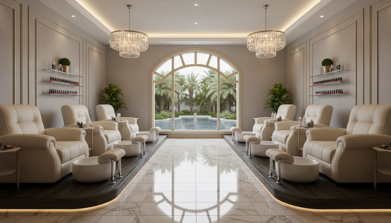 Bí quyết chọn ghế làm Nail chuẩn Spa sang trọng nhất 2024