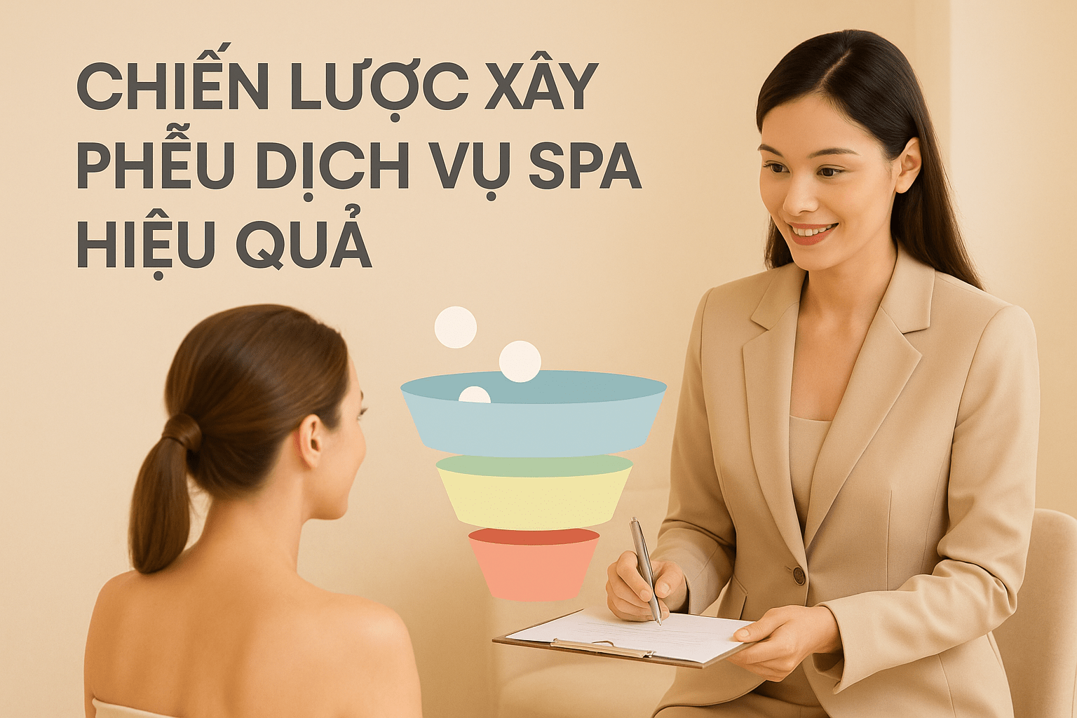 Chiến Lược Xây Phễu Dịch Vụ Spa Hiệu Quả