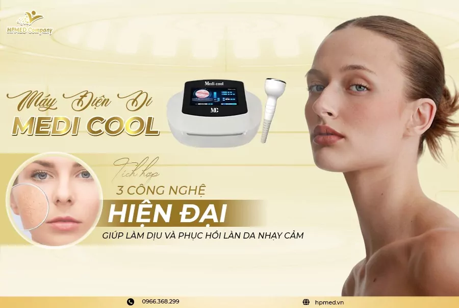 Máy Điện Di Medi Cool Hàn Quốc