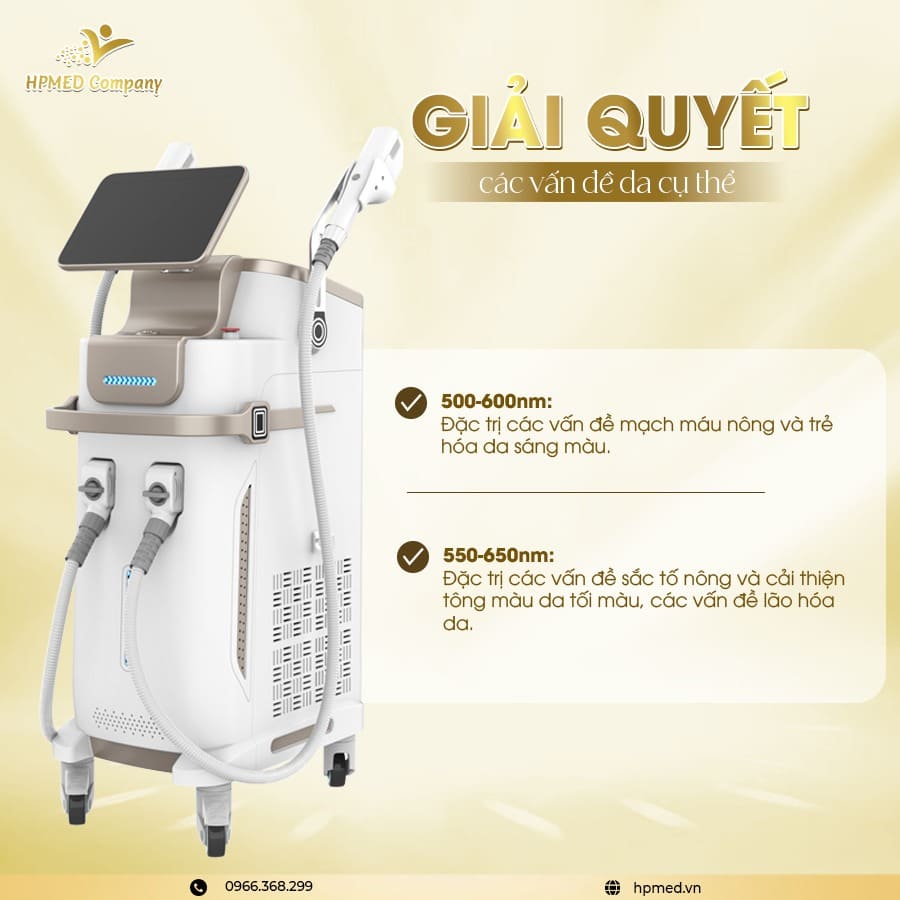 Máy Triệt Lông Lạnh DPL Spectrum