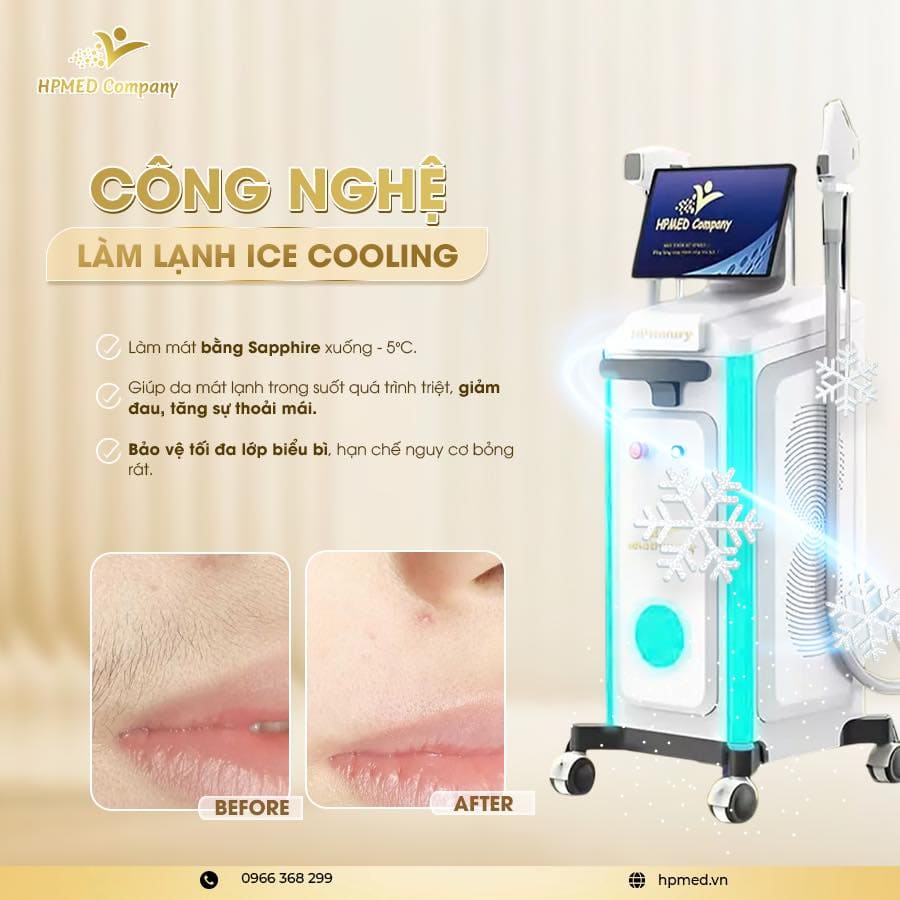 Máy Triệt Lông Lạnh HPLUXURY