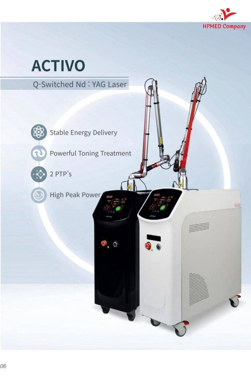 Máy Laser ACTIVO - Giải Pháp Xóa Xăm Trị Nám Hiện Đại Cho Spa Và Thẩm Mỹ Viện 2025 7 Máy Laser ACTIVO - Giải Pháp Xóa Xăm Trị Nám Hiện Đại Cho Spa Và Thẩm Mỹ Viện 2025