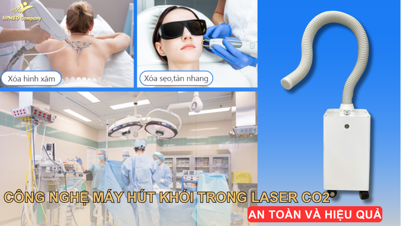 Công Nghệ Máy Hút Khói Trong Laser CO2 – Đảm Bảo An Toàn Và Hiệu Quả Điều Trị