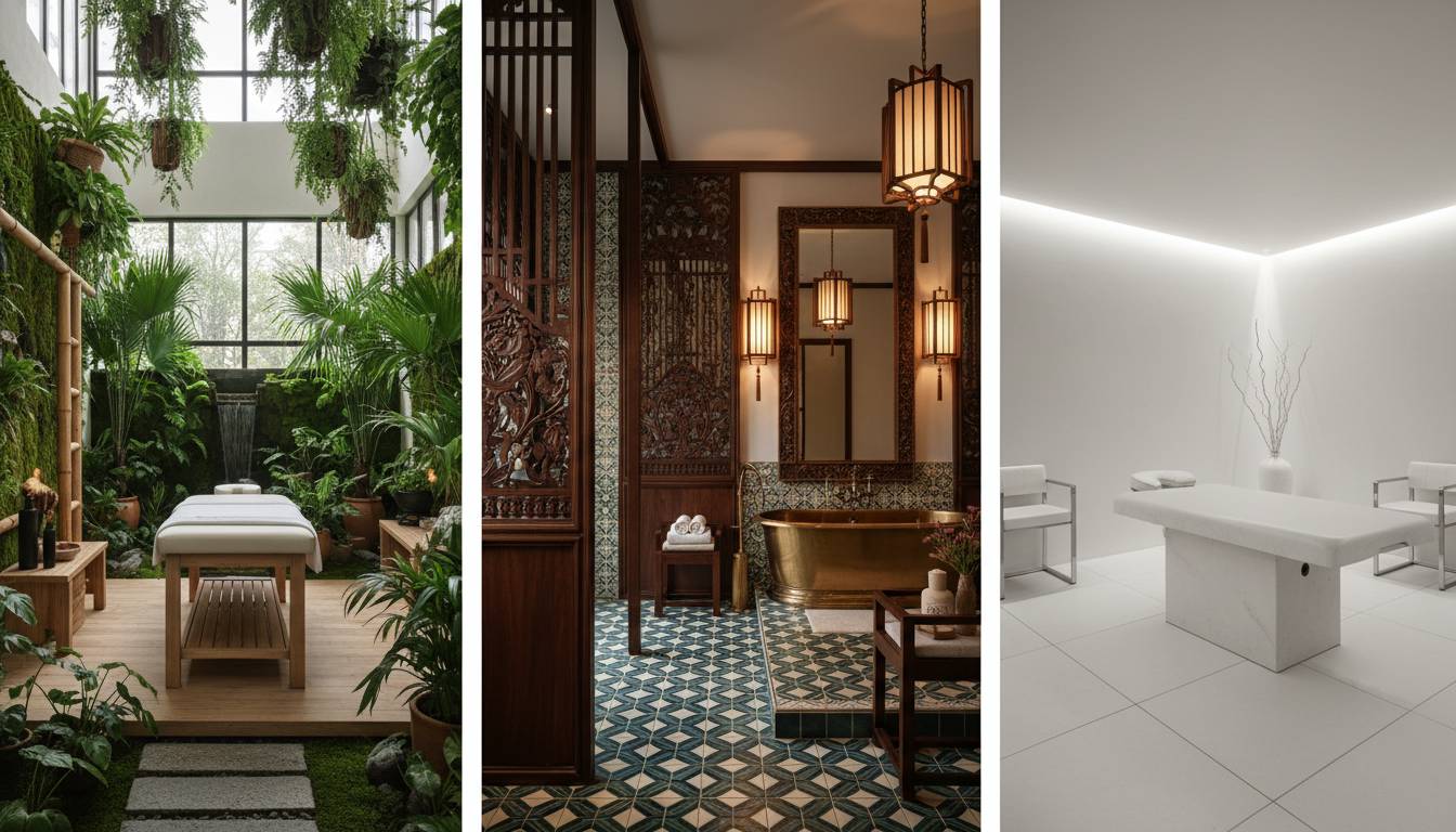 Top các phong cách thiết kế spa được ưa chuộng nhất hiện nay