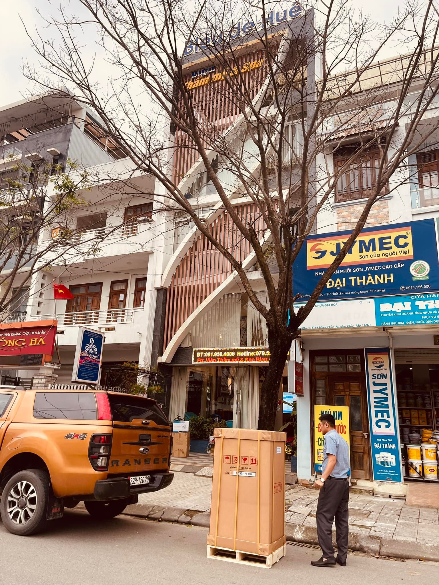 Chuyển giao may laser co2 fractional pentagon cho Phòng Khám Bleu De Huế - 04