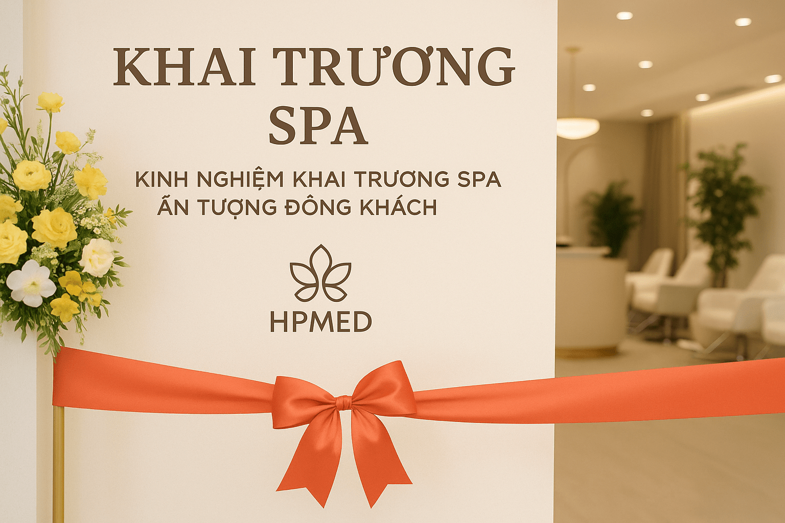 Kinh Nghiệm Khai Trương Spa Ấn Tượng Đông Khách