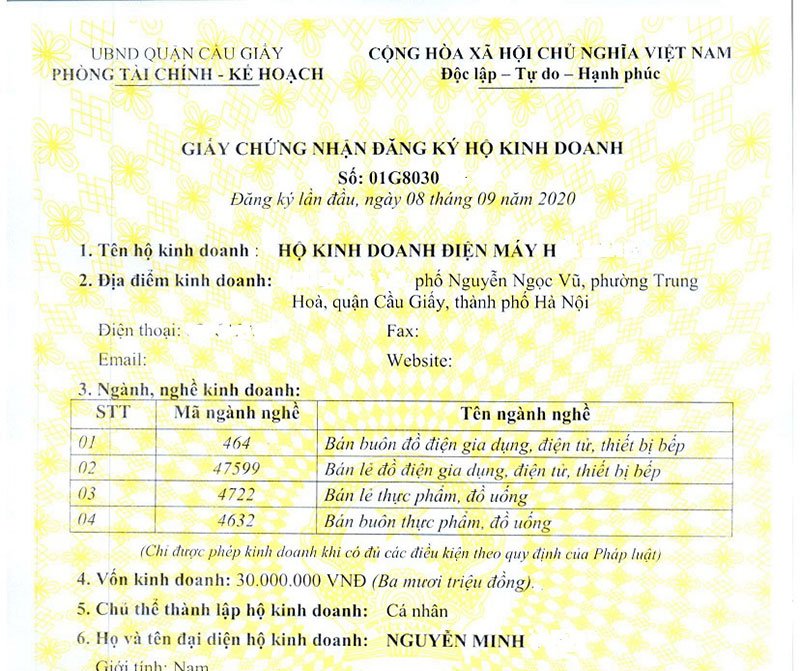 Giấy phép kinh doanh spa cần những gì 3 Giấy phép kinh doanh spa cần những gì