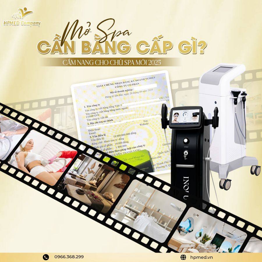 Mở spa cần bằng cấp gì 💎 Cẩm nang pháp lý cho chủ spa