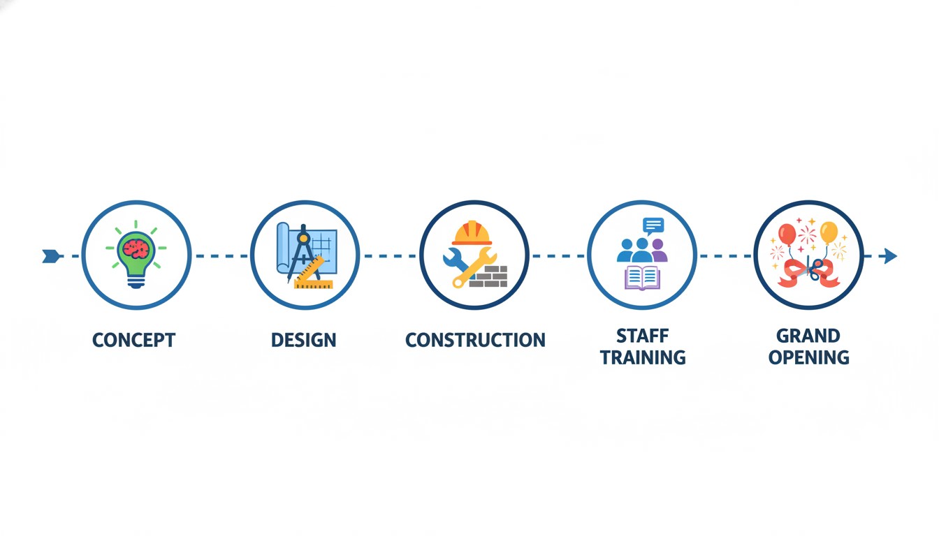 Quy trình setup spa tiêu chuẩn từ giai đoạn lên ý tưởng đến vận hành