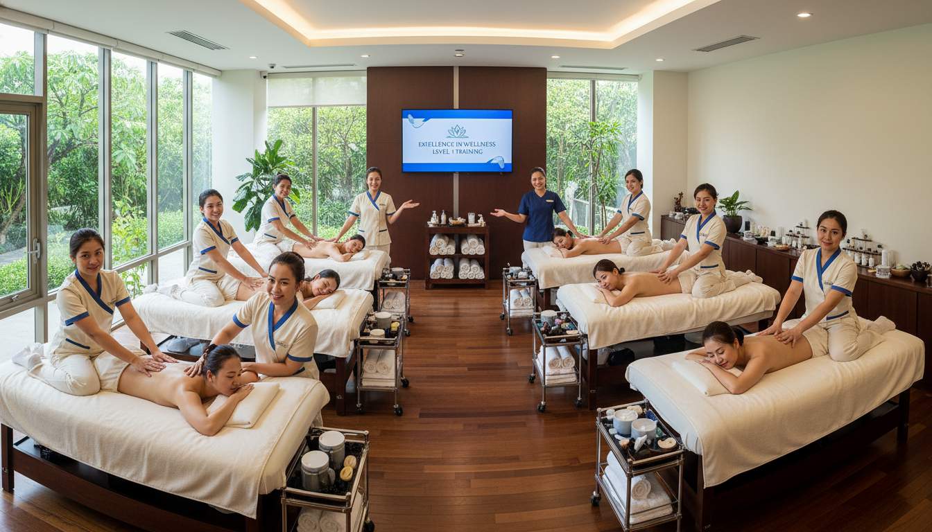 Xây dựng đội ngũ nhân sự và quy trình quản lý khi setup spa