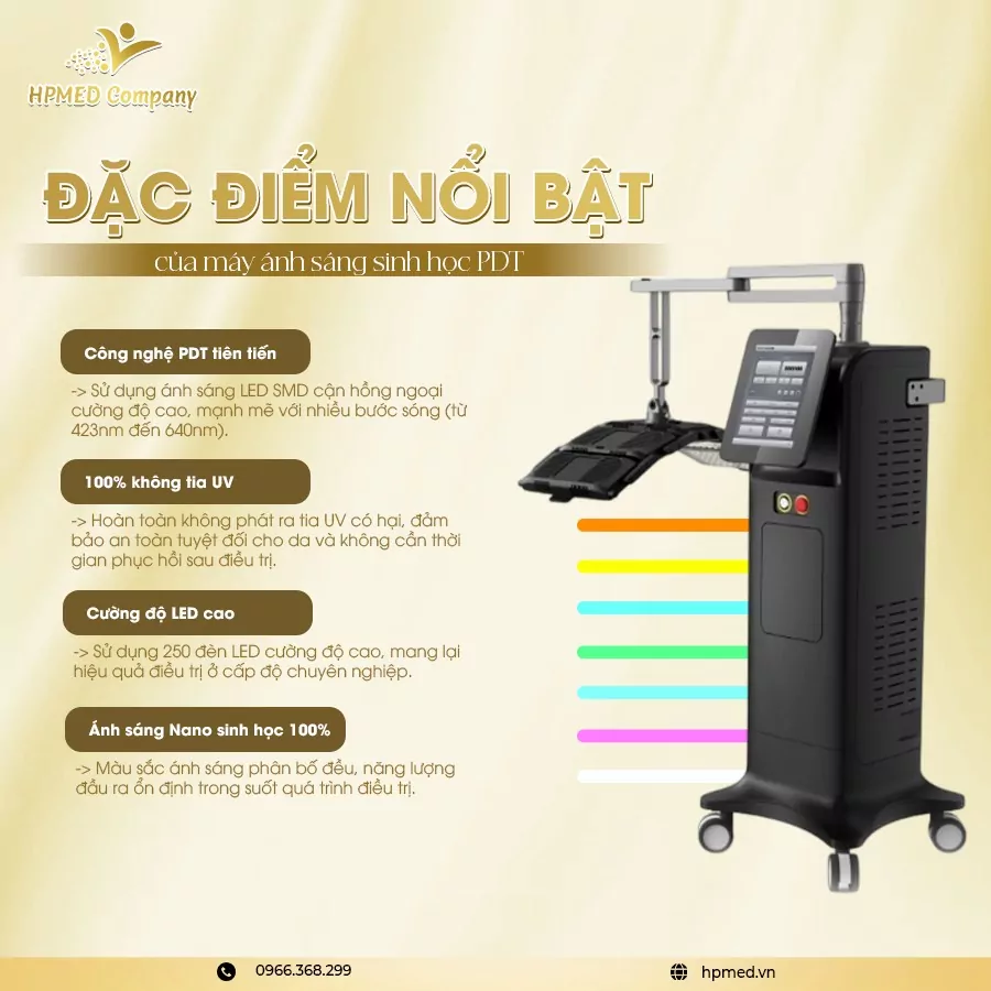 Đèn Ánh Sáng Sinh Học HPmed Chính Hãng Cao Cấp