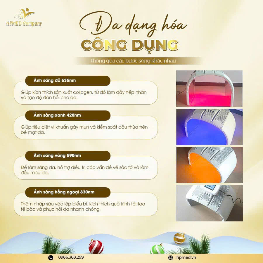 Vòm Ánh Sáng Sinh Học HPmed Cao Cấp