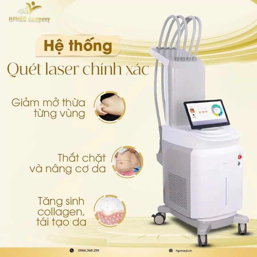 Máy Giảm Béo Diode Laser 1060 Bilen Cao Cấp