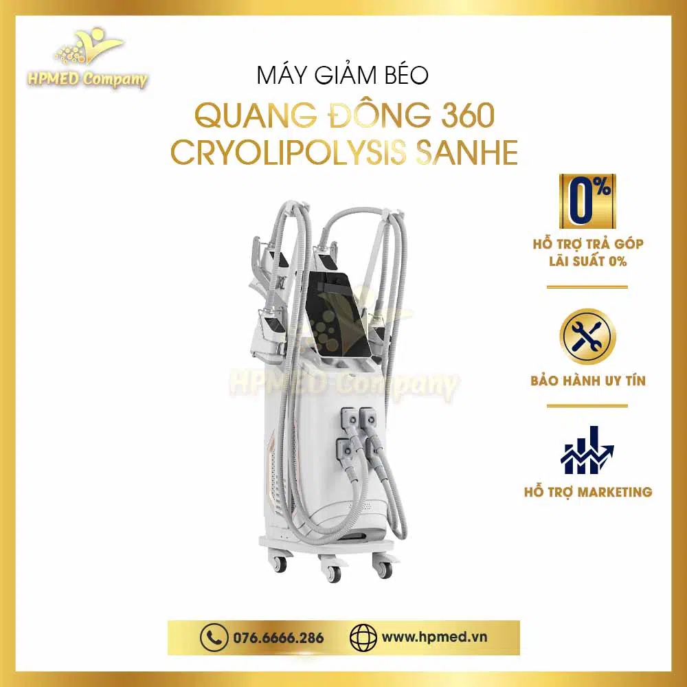 Máy Giảm Béo Quang Đông 360 CRYOLIPOLYSIS | Cao Cấp Bắc Kinh