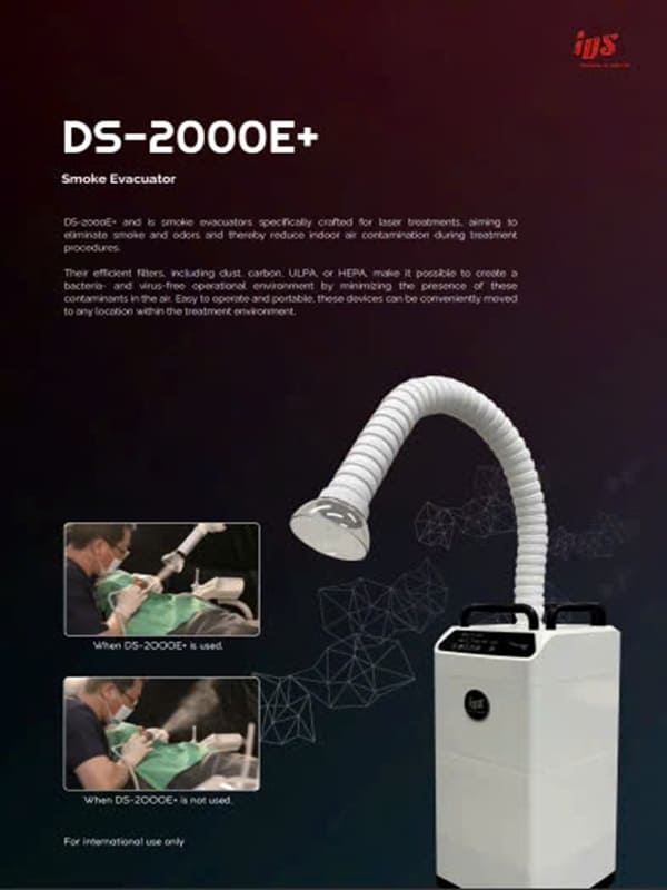 Máy Hút Khói Laser CO2 DS 2000E IDS Hàn Quốc 3 May Hut Khoi DS 2000E IDS 03 1