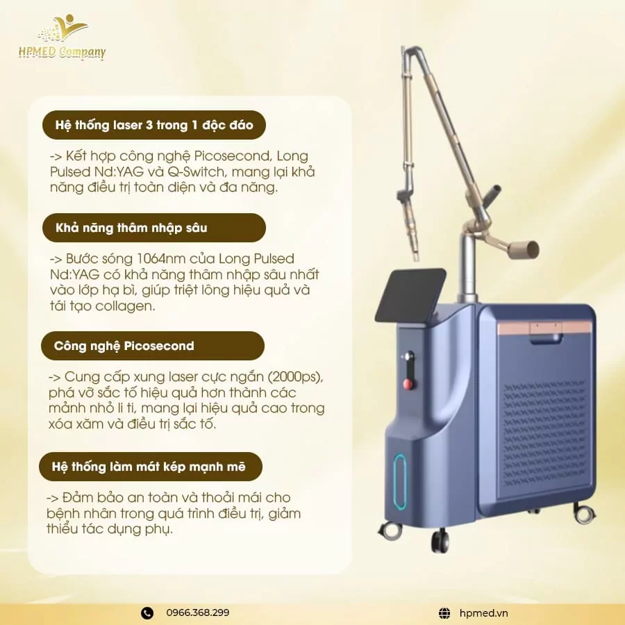 Máy Laser Picotech Premium | Bắc Kinh