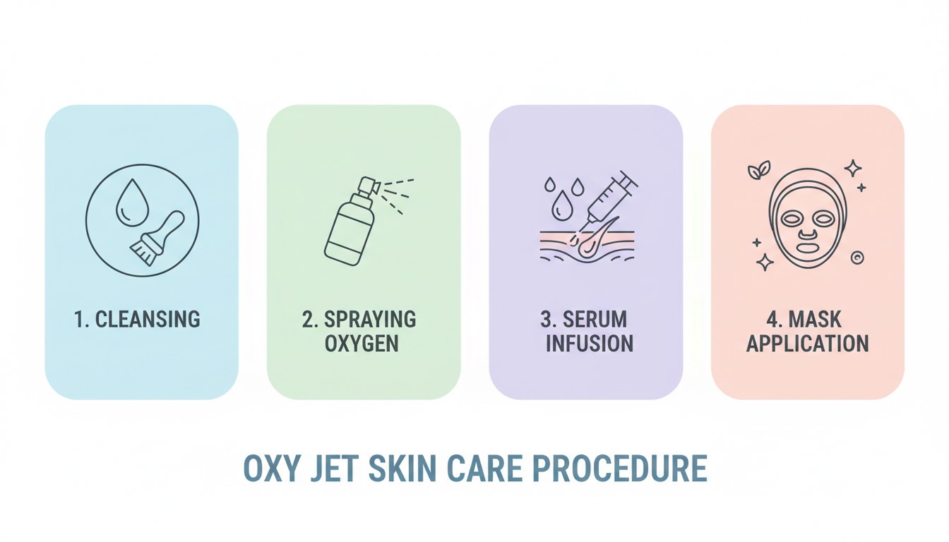 Quy trình chăm sóc da chuyên sâu với thiết bị máy oxy jet