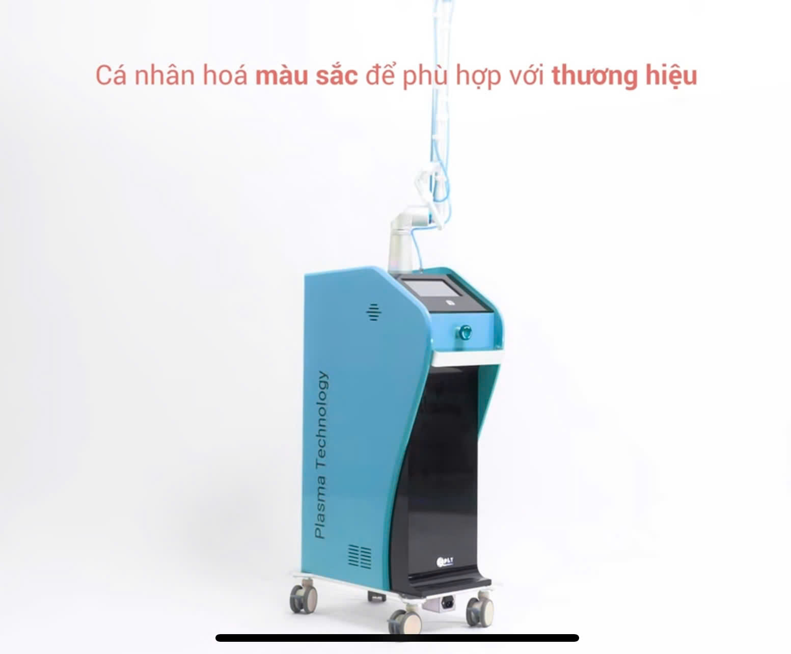 máy plasma lạnh rosy - các nhân hóa mầu sắc cho phù hợp thương hiệu - 1