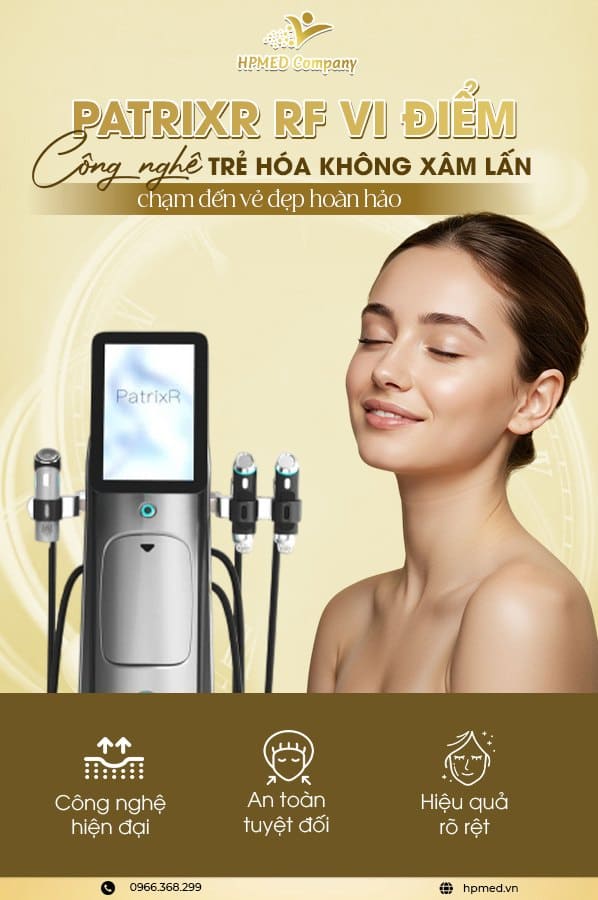 Máy RF vi điểm PatrixR ✨ Công nghệ RF đa tầng 3 độ sâu
