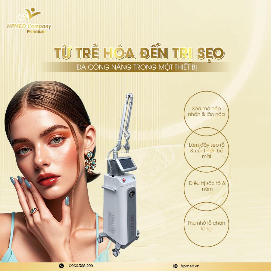Máy Laser CO2 Fractional PrismXel Hàn Quốc