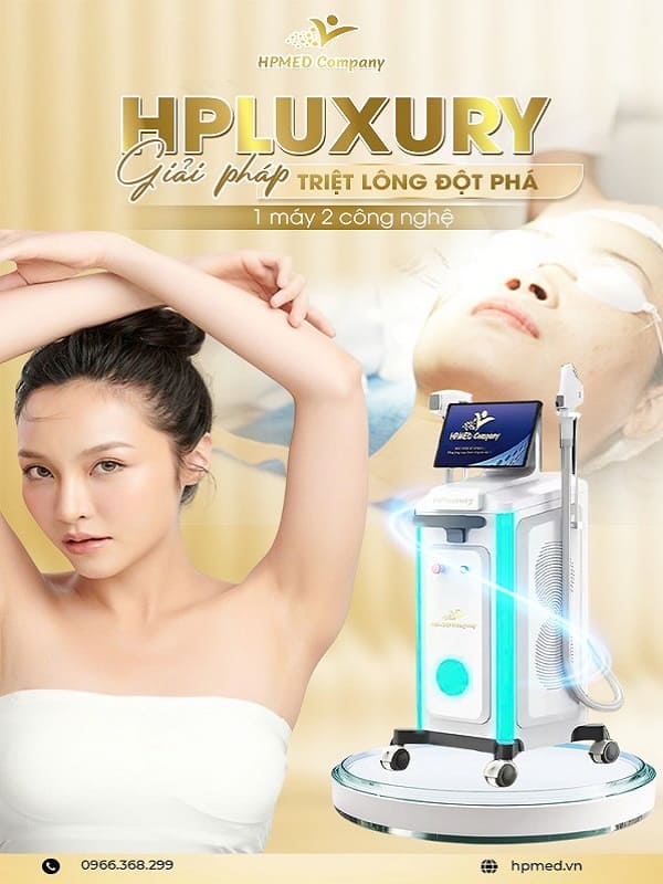 Máy Triệt Lông Diode Laser Cao Cấp