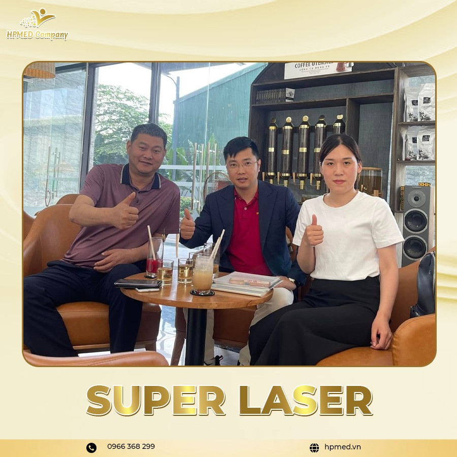 HPmed tự hào là các đối tác của các hãng sản xuất máy thẩm mỹ SUPER LASER
