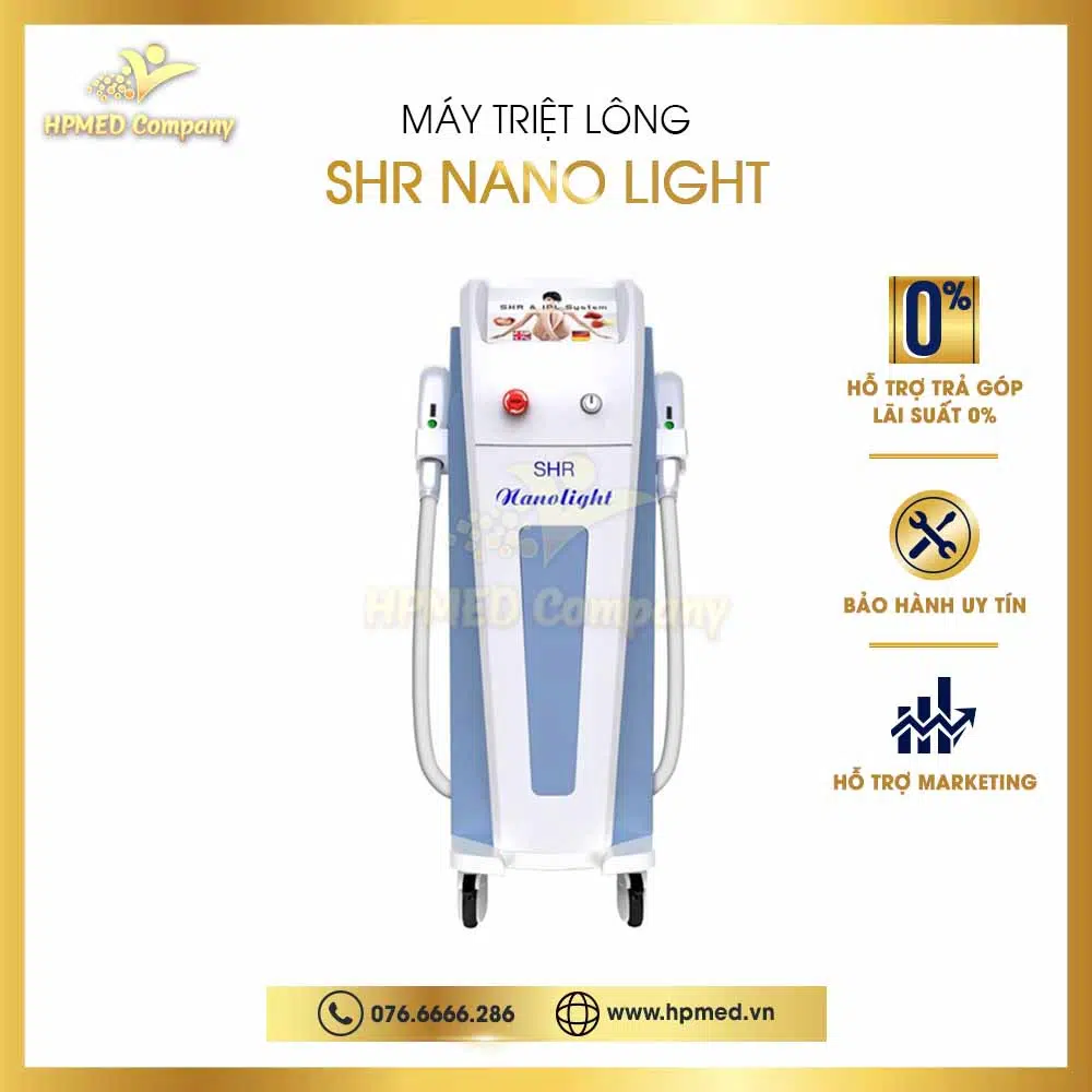 Sửa Chữa Máy Triệt Lông SHR Nano Light – Giải Pháp Uy Tín Cho Spa/Clinic