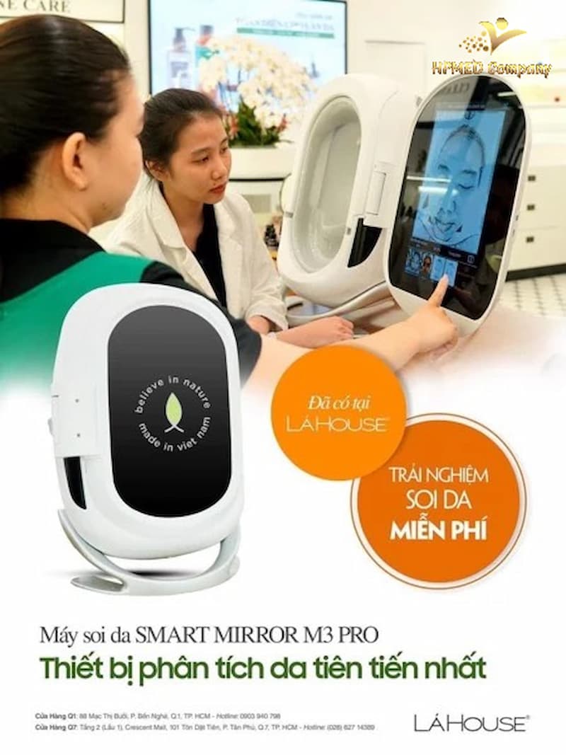 sửa chữa máy phân tích da SMART MIRROR PRO M3 3 Máy Smart Mirror Pro