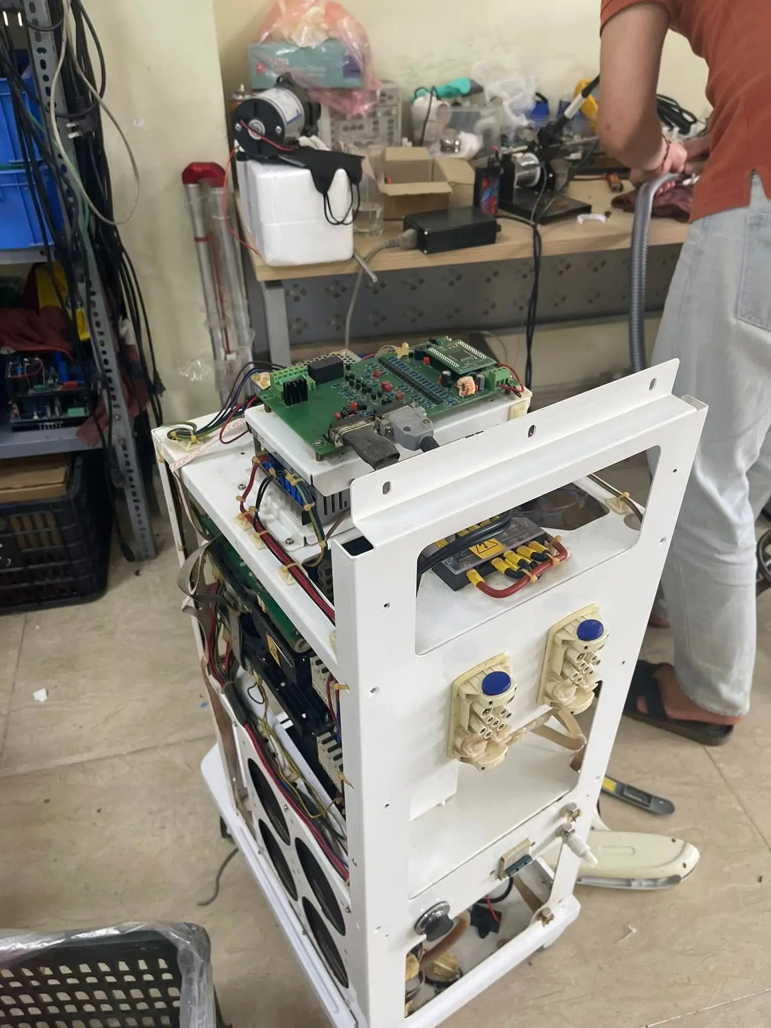 sửa máy spa bến tre