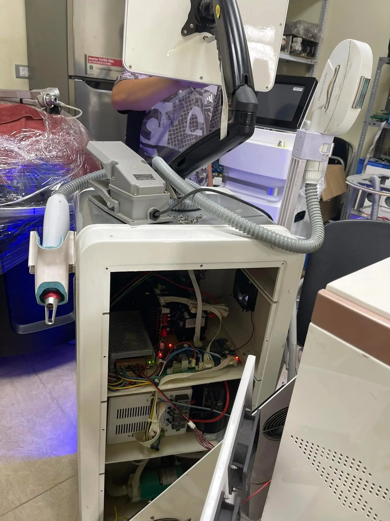 sửa máy triệt lông hà nội